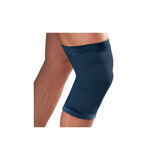 Ginocchiera elastica Gibaud blu per supporto e compressione del ginocchio Ginocchiera elastica Gibaud blu per supporto e compressione del ginocchio