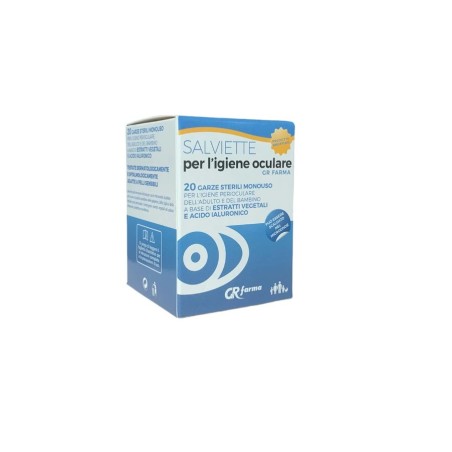 Gr Farma Salviette Per L'igiene Oculare 20 Pezzi