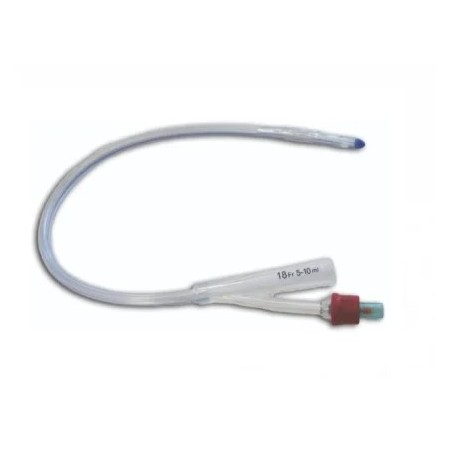 Securmed Catetere Foley Pediatrico In Lattice Siliconato Securdrain 2 Vie Punta Nelaton Chiusa Palloncino 2 Ml Diametro Ch10 Lun