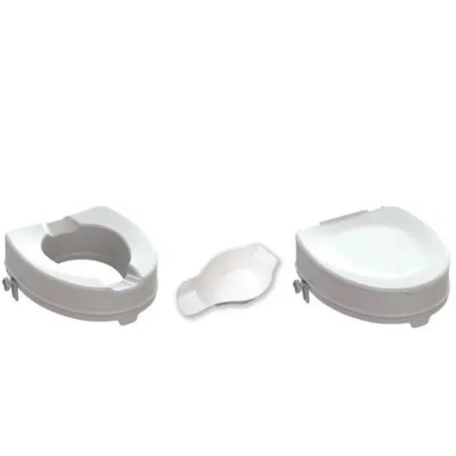 Farmacare Rialzo Wc Con Bidet Con Coperchio H14 Cm