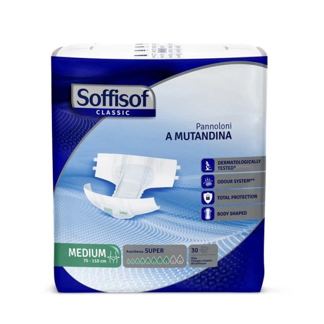 Silc Pannolone Mutandina Soffisof Classic Super M - Protezione e comfort per incontinenza