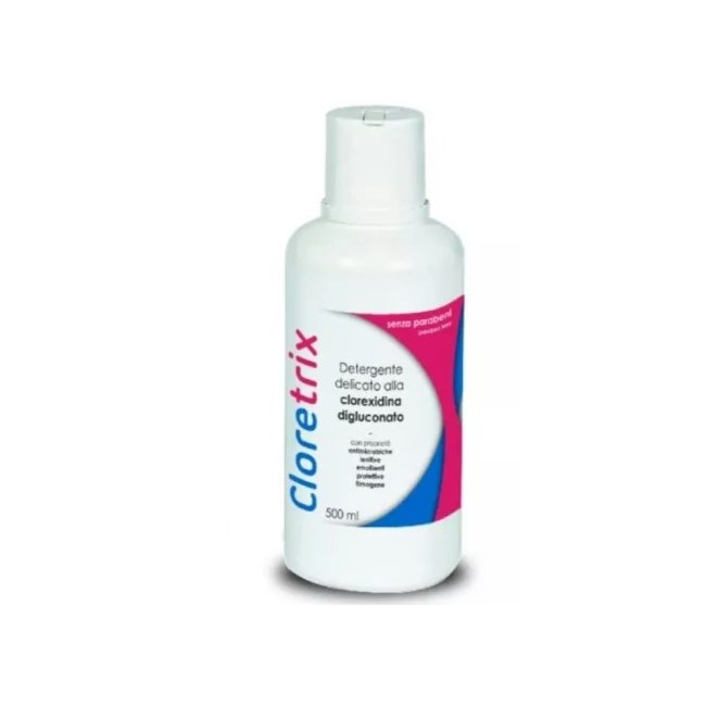 Cloretrix Detergente 500ml - Detergente delicato per pelle sensibile e reattiva Cloretrix Detergente 500ml - Detergente delicato per pelle sensibile e reattiva