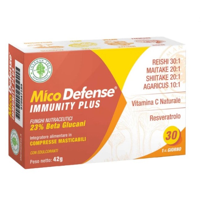 Sherman Tree Micodefense Difese Immunitarie 30 Compresse Masticabili