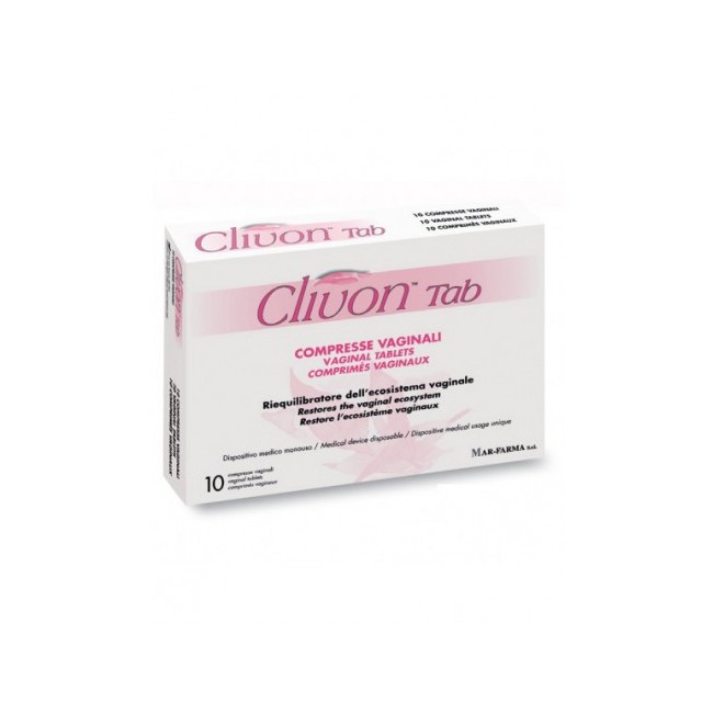 Mar-farma Clivon Cap Nuova Formula 10 Capsule Vaginali