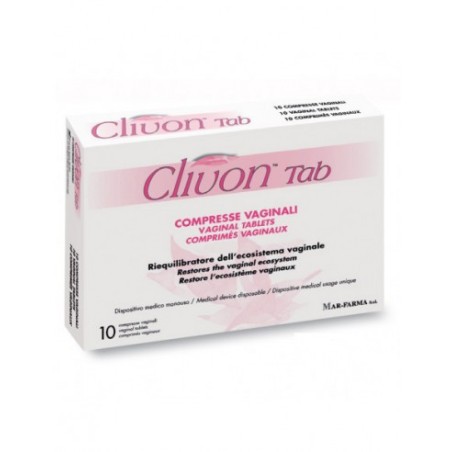 Mar-farma Clivon Cap Nuova Formula 10 Capsule Vaginali