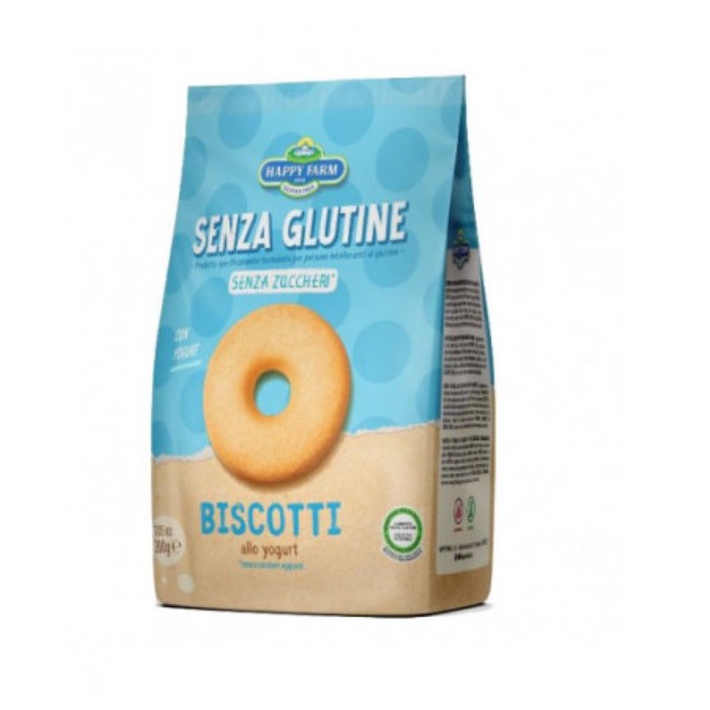 Happy Farm Biscotti Yogurt Senza Zucchero 200 G
