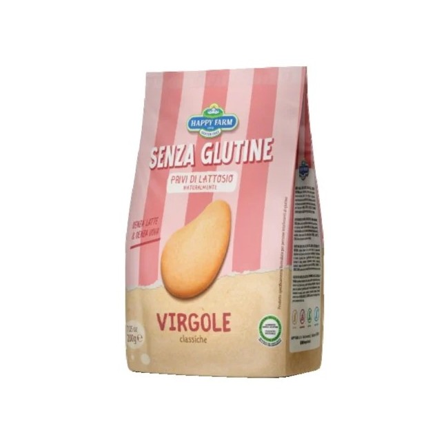 Happy Farm Virgole Classiche Senza Latte E Senza Uova 200 G