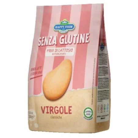 Happy Farm Virgole Classiche Senza Latte E Senza Uova 200 G