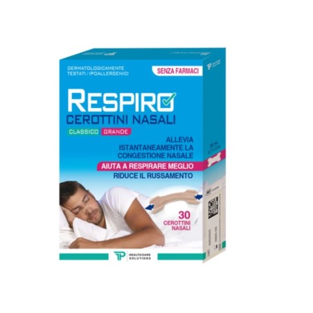 F. P. Healthcare Solutions Cerottino Nasale Fphs Respiro Grande 30 Pezzi