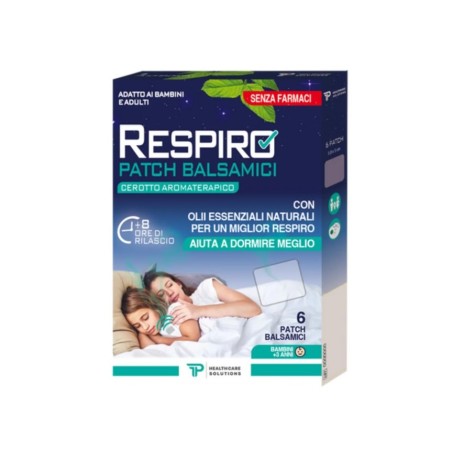 F. P. Healthcare Solutions Patch Balsamico Fphs Respiro 6 Pezzi