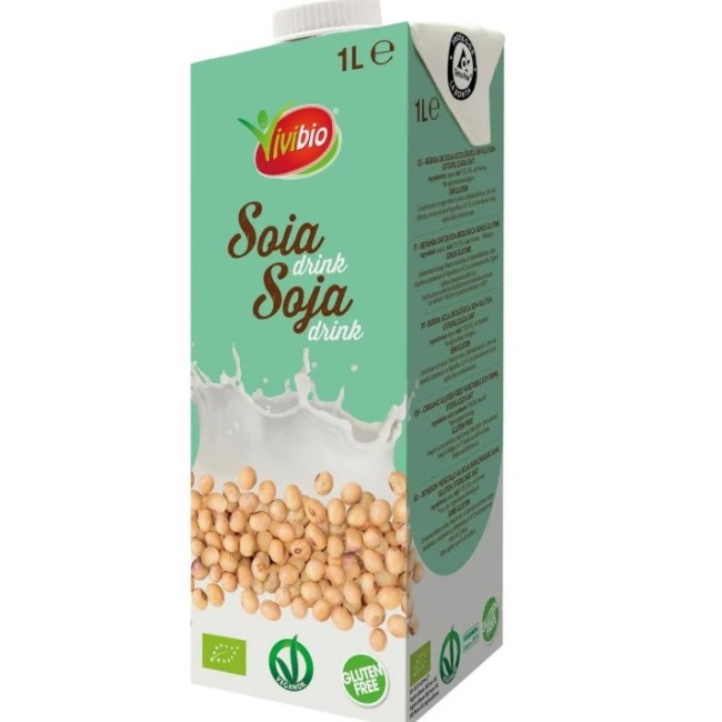 Biotobio Vivibio Bevanda Soia Drink Senza Glutine Bio 1 Litro