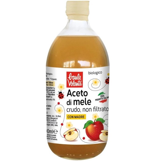 Biotobio Baule Volante Aceto Di Mele Non Filtrato