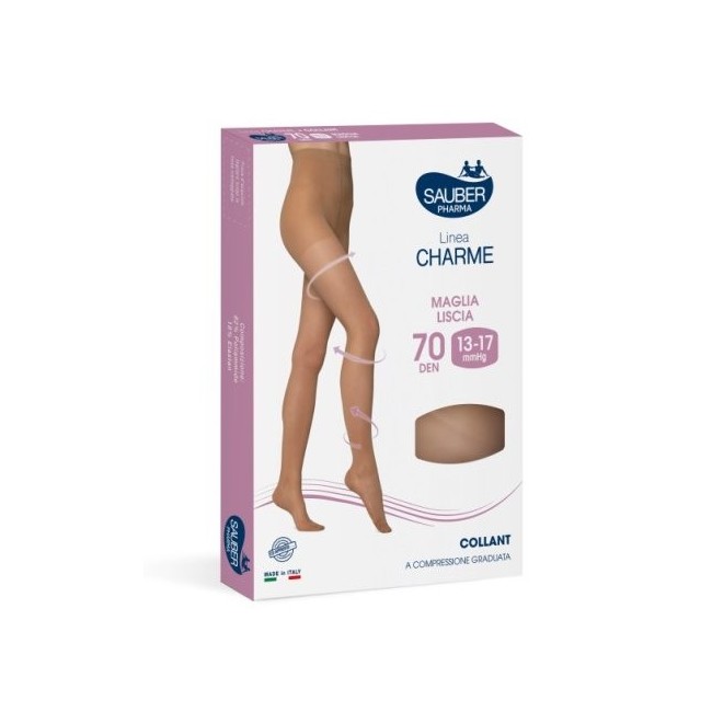 Desa Pharma Sauber Charme Collant 70 Denari Ml Medio 5