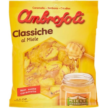 Ambrosoli Caramelle Miele classiche 135 G