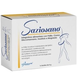 Momacare Pharma Saziosano integratore per il controllo del peso in bustine monodose da 4g