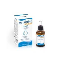 Ansiovit Junior Gocce 30ml - Integratore naturale per il rilassamento e il sonno dei bambini