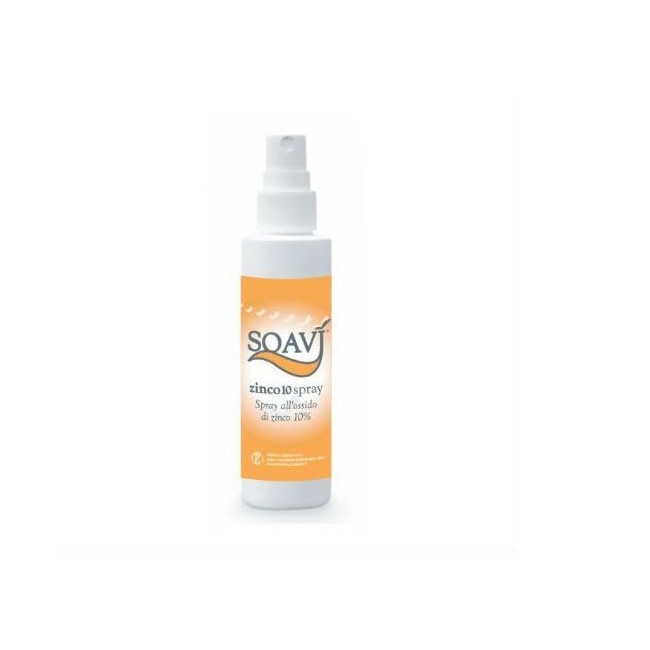 Farmac-zabban Soavi Spray Ossido Zinco 100ml per protezione e lenimento della pelle sensibile Farmac-zabban Soavi Spray Ossido Zinco 100ml per protezione e lenimento della pelle sensibile