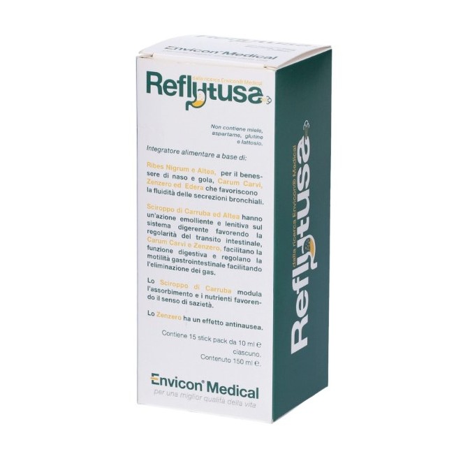 Envicon Medical Reflutuss Tosse Reflusso 15 Stick Pack Da 10 Ml