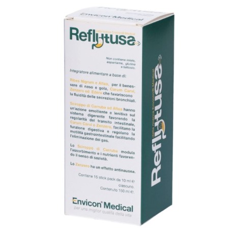 Envicon Medical Reflutuss Tosse Reflusso 15 Stick Pack Da 10 Ml