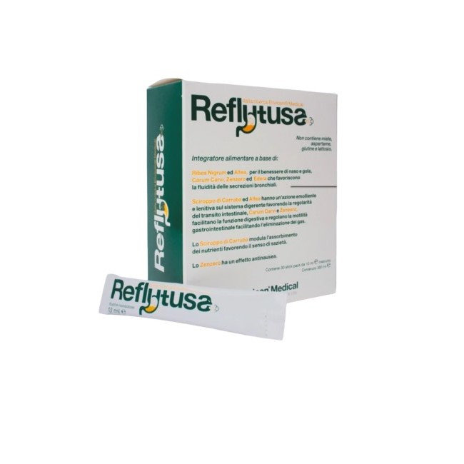 Envicon Medical Reflutuss Tosse Reflusso 30 Stick Da 10 Ml per reflusso gastroesofageo e tosse Envicon Medical Reflutuss Tosse Reflusso 30 Stick Da 10 Ml per reflusso gastroesofageo e tosse