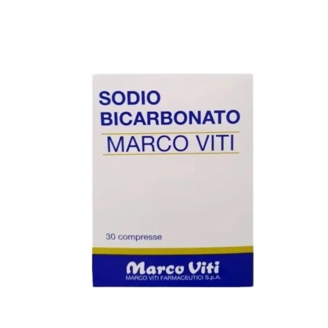 Marco Viti Sodio Bicarbonato Alimento 500 Mg 30 Compresse