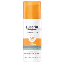 flaconcino 50 ml 50+ eucerin crema solare viso oil control
