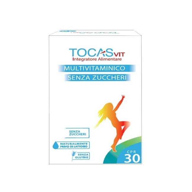 Tocasvit 30 Compresse Senza Zucchero Nuovo Formato