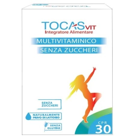 Tocasvit 30 Compresse Senza Zucchero Nuovo Formato