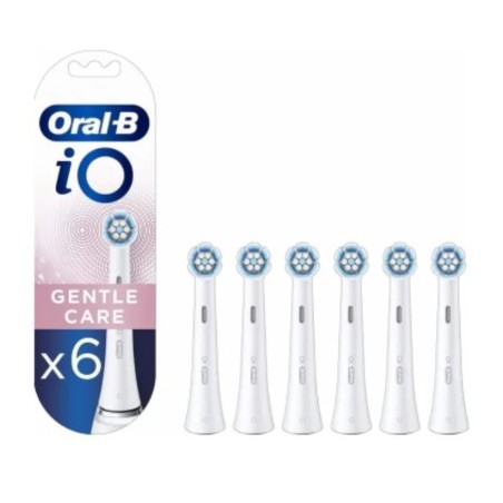 Testine di ricambio Oral-B iO Gen White confezione da 6 pezzi per igiene orale superiore