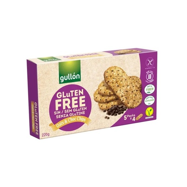Gull&oacute;n Gullon Biscotti Avena Gocce Cioccolato 220 G