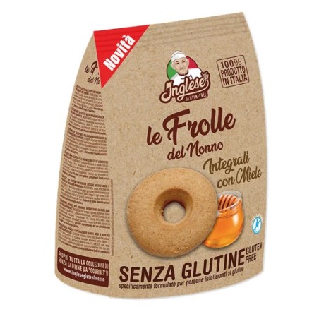 Gaia Inglese Frolle Integrali Con Miele 200 G