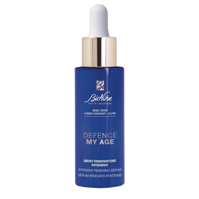 Bionike Defence My Age Siero Rinnovatore per pelle giovane e luminosa antiage efficace
