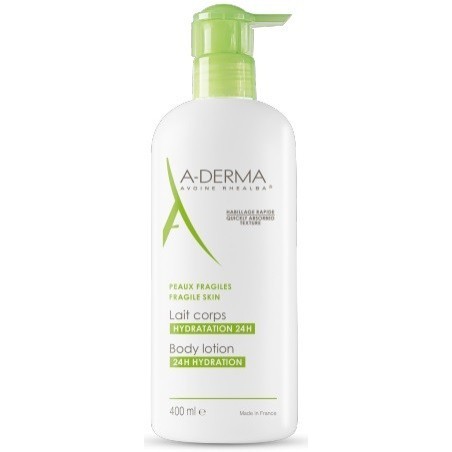 A-derma Les Indispensables Latte Corpo Idratazione 72h 400 Ml