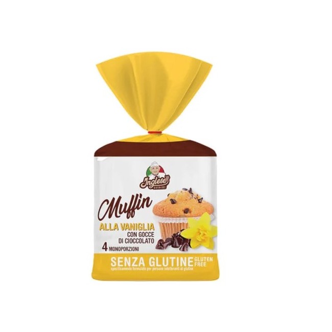 Gaia Inglese Muffin Vaniglia Con Gocce Di Cioccolato 200 G