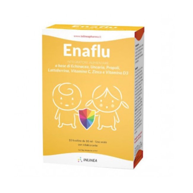 Inlinea Enaflu 10 Bustine Da 10 Ml