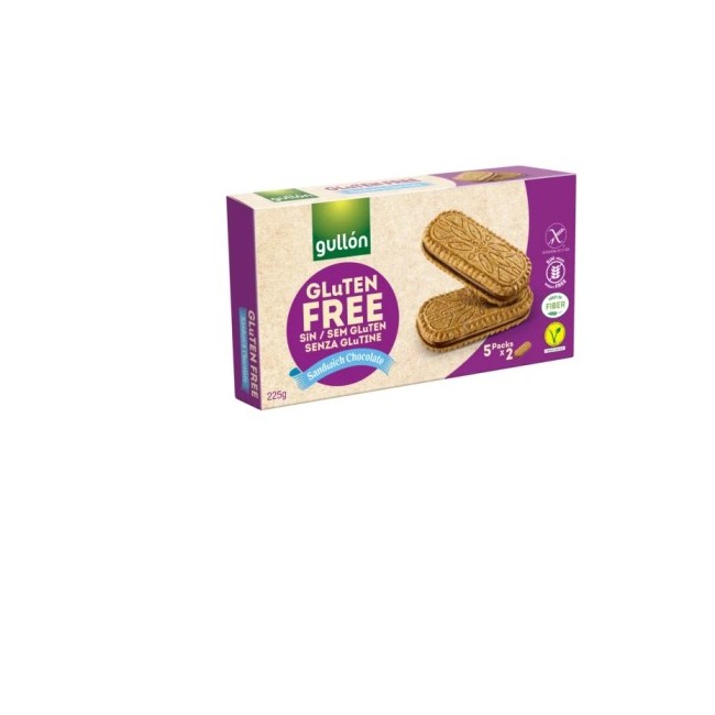 Biscotti Gullon sandwich ripieno al cioccolato 150 G