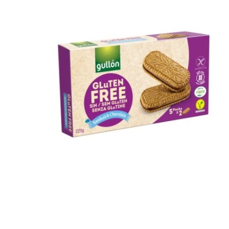 Biscotti Gullon sandwich ripieno al cioccolato 150 G