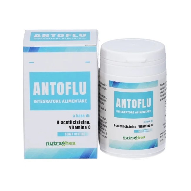 Nutraghea Antoflu 20 Capsule - Integratore per le difese immunitarie con estratti naturali Nutraghea Antoflu 20 Capsule - Integratore per le difese immunitarie con estratti naturali
