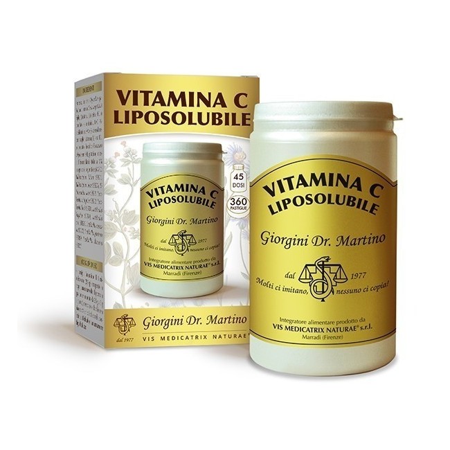 Dr. Giorgini Vitamina C Liposolubile 360 Pastiglie Da 500 Mg