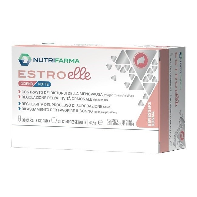 Aqua Viva Estroelle Giorno & Notte 30 Capsule + 30 Compresse Senza Glutine E Lattosio