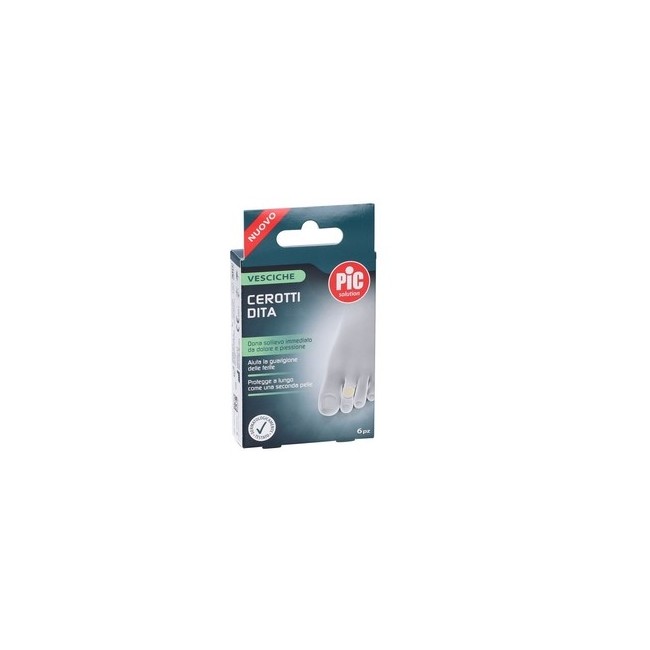 Cerotti Pikdare Pic per vesciche sulle dita, formato 18x61 mm, confezione da 6 pezzi Cerotti Pikdare Pic per vesciche sulle dita, formato 18x61 mm, confezione da 6 pezzi