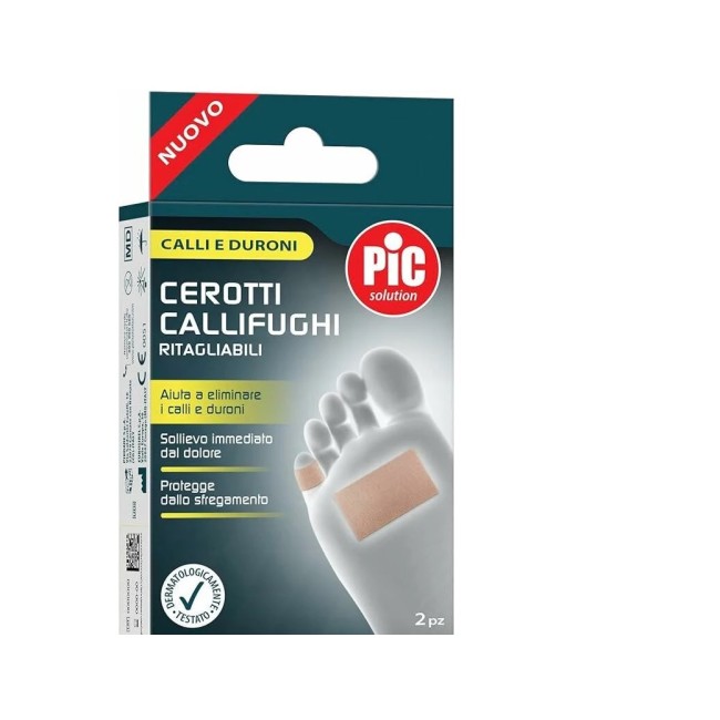 Pikdare Cerotto Pic Callifughi Ritagliabili 2 Pezzi per trattamento calli e duroni Pikdare Cerotto Pic Callifughi Ritagliabili 2 Pezzi per trattamento calli e duroni
