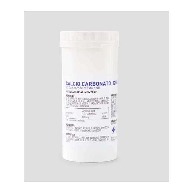 Olcelli Farmaceutici Calcio Carbonato 60 Compresse Masticabili