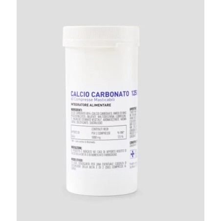 Olcelli Farmaceutici Calcio Carbonato 60 Compresse Masticabili