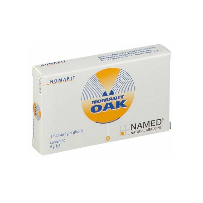 Named Nomabit Oak Globuli 6g - Rimedio omeopatico per l'equilibrio emotivo e il benessere Named Nomabit Oak Globuli 6g - Rimedio omeopatico per l'equilibrio emotivo e il benessere