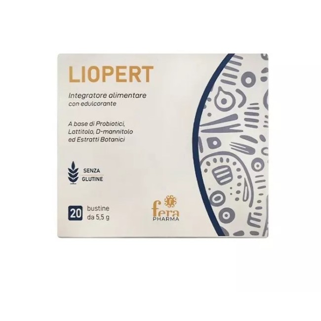 Liopert 20 Bustine integratore per il benessere intestinale e digestivo