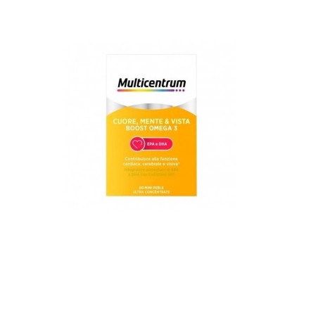 Multicentrum Boost Omega 60 Capsule per il benessere cardiovascolare e cognitivo quotidiano
