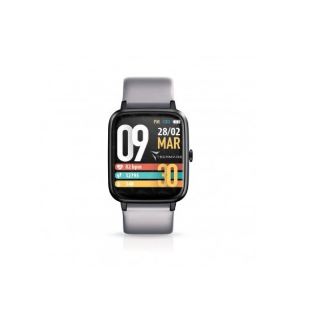 Techmade Move Smartwatch Black Silver