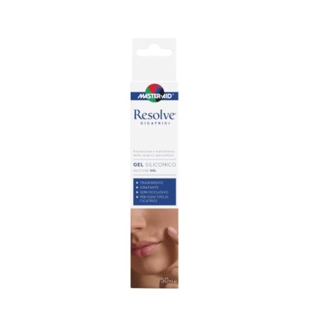 Gel siliconico Master-aid Resolve per cicatrici 50ml trattamento professionale