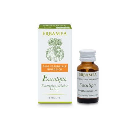 Olio Essenziale di Eucalipto Bio Erbamea 10ml per benessere naturale e aromaterapia